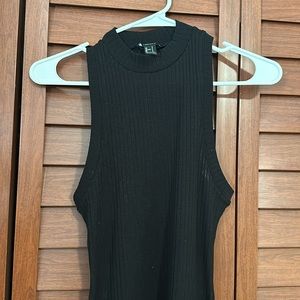 Black tank top dress